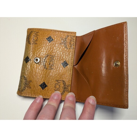 MCM Double Flap Compact Wallet - Picture 9 of 15